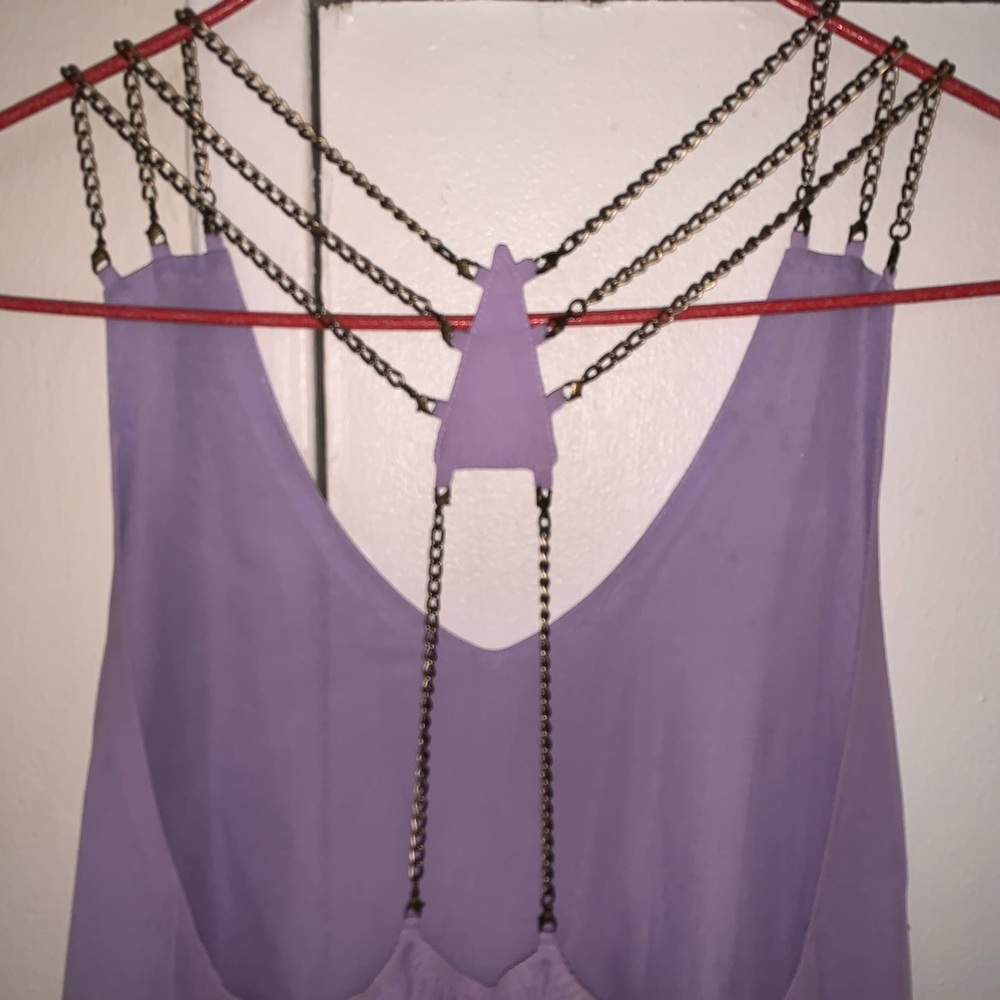 Milau lavender blouse